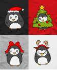 Pingvinų šeimynėlė